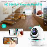 1080P Pet Camera with 2-Way Audio