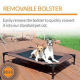 Elevated Pet Bed - Large - Chocolate