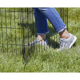 Foldable Metal Pet Playpen with Door